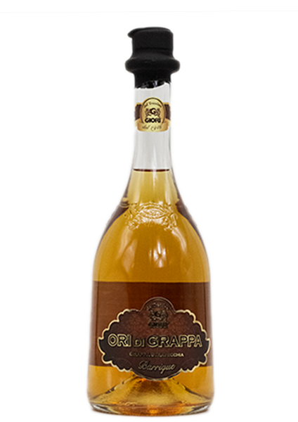 (54,14€/l) GIORI ORI DI GRAPPA BARRIQUE Grappa Stravecchia 0,70 Liter. Fl. 40% Vol.