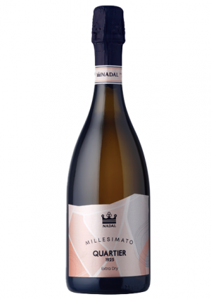 Millesimato Quartier 1925 Spumante / Jahrgang Schaumwein Extra Dry 0,75 Liter Fl. 10,5% vol. (21,47€/l)